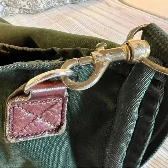 J.W. Hummel Co. Canvas / Leather Messenger bag - Picture 13 of 16